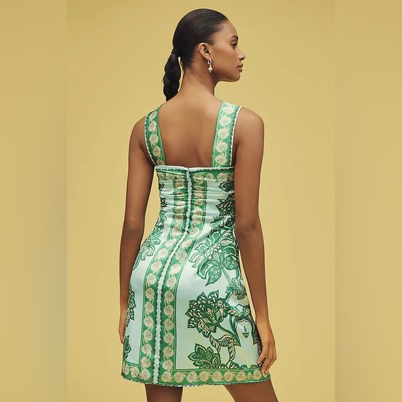 Greylin | Miki Scarf Print Halter Mini Dress | NWT - Picture 8 of 9